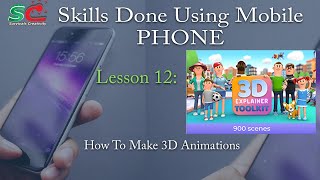 12 How to make amazing 3d animation using your phone