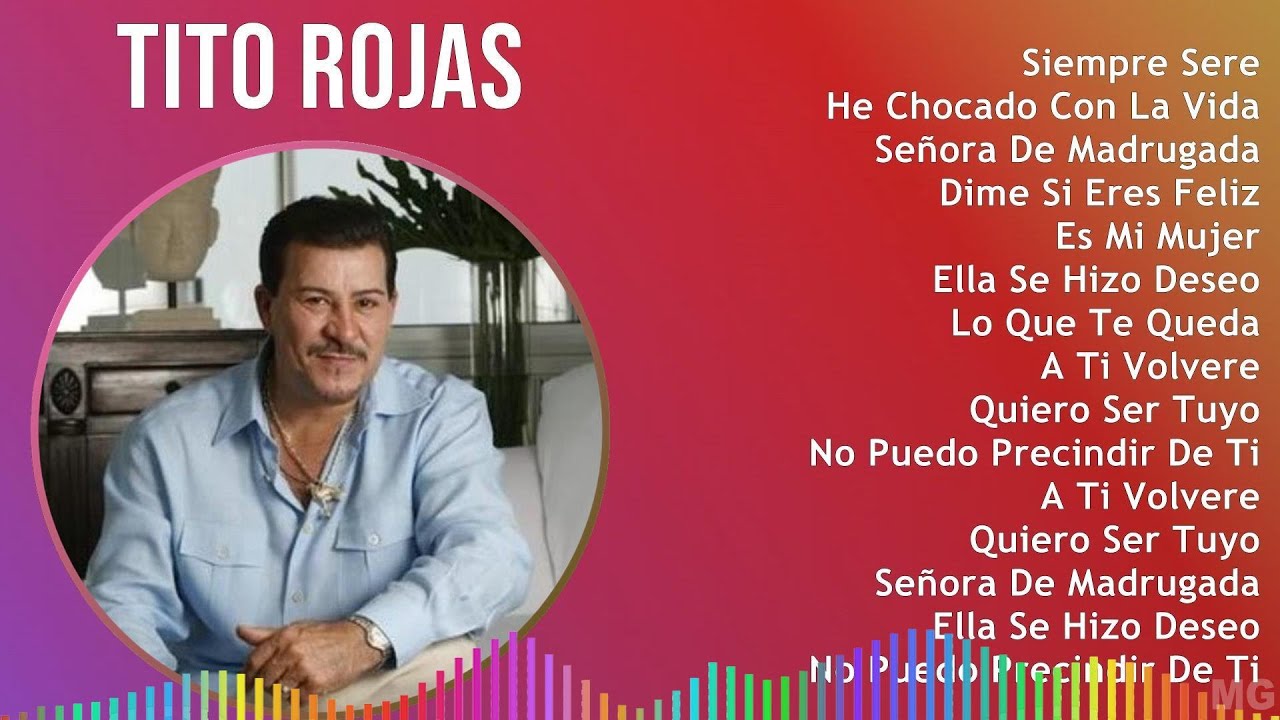 Tito Rojas 2024 MIX Las Mejores Canciones Siempre Sere, He Chocado
