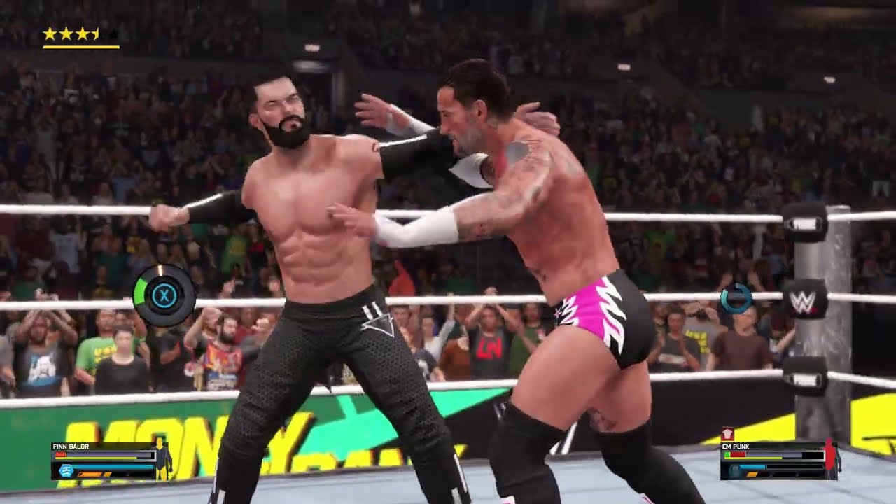 WWE 2K25 finn balor vs cm punk