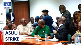 Strike: Ngige Excuses Himself From ASUU\/House Of Reps\/FG Negotiation Meeting | The Gavel
