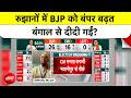 West Bengal Election Results: बंगाल में रुझानों में BJP को बंपर बढ़त | Suvendu Adhikari | TMC