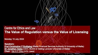 The Value of Regulation versus the Value of Licensing