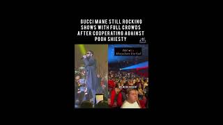 GUCCI MANE STILL ROCKING SHOWS WITH FULL CROWDS AFTER COOPERATING AGAINST POOH SHIESTY