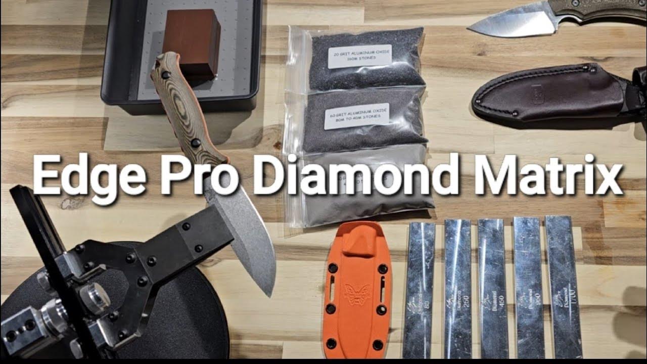 Edge Pro Matrix Sharpening Stones  Diamond Knife Sharpeners - EdgeProInc