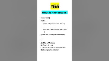 Quiz-55 #crackjavainterview #LearnJava #java #quiz #interview #coding #spring #tricks #programming