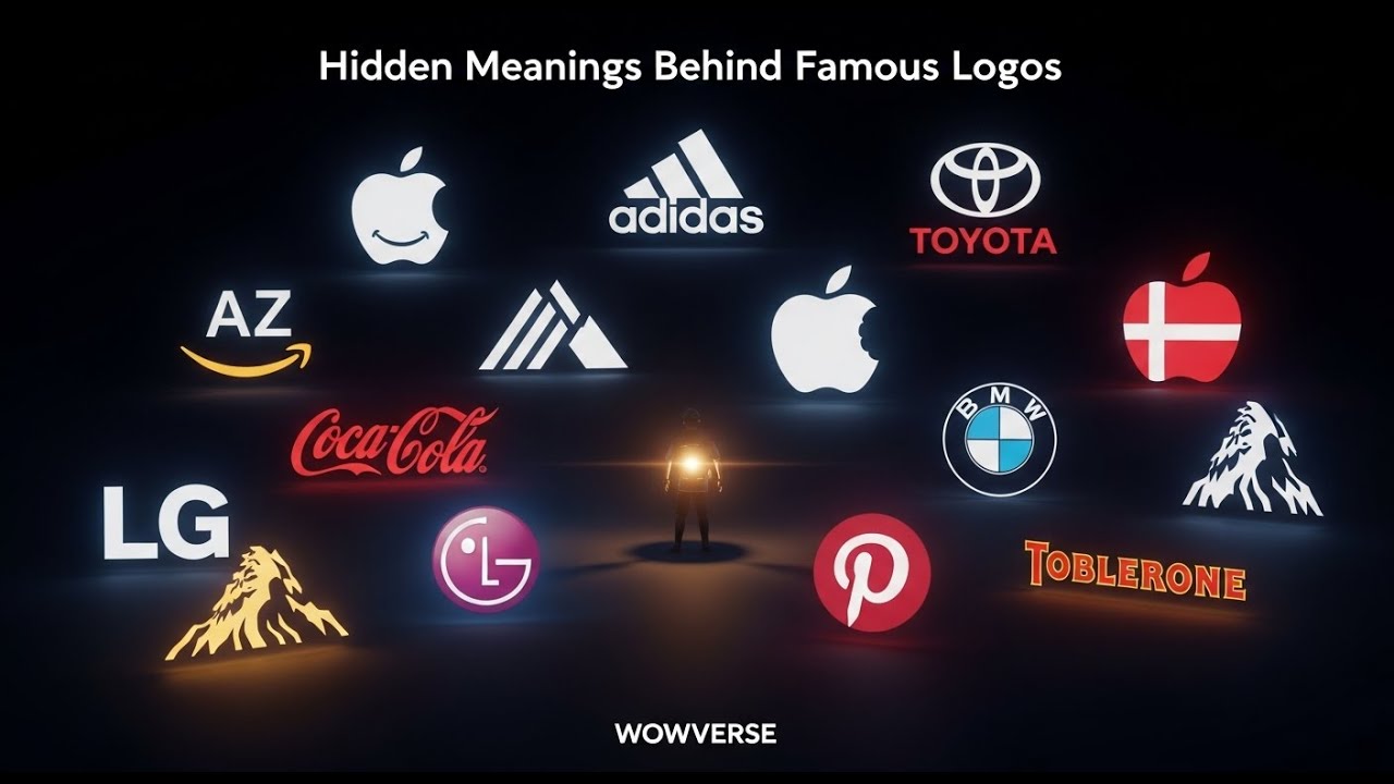 16 Famous Logos with Hidden Meanings That Will Blow Your Mind