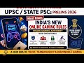 Online Gaming Authority of India| Polity/Gov. UPSC Current Affairs by Satendra Tomar Sir