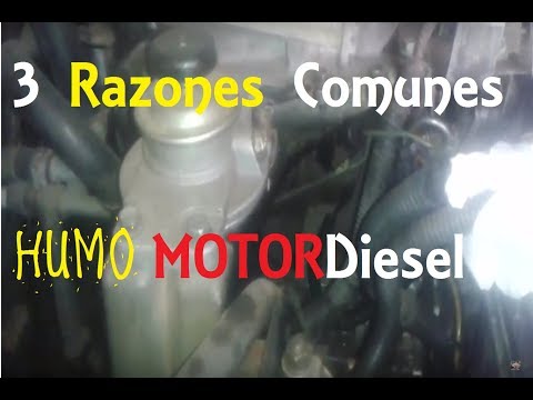 Video: ¿Por qué mi motor diesel sopla humo blanco?