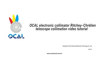 OCAL Electronic Collimator RC Collimation Tutorial