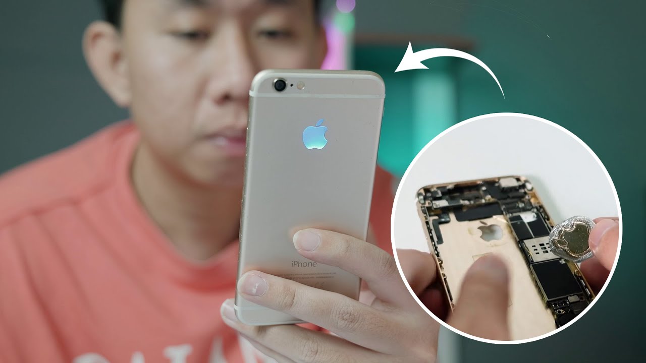 ថ្មីទៀតគាស់ iPhone ដាក់ Apple LOGO ចេញភ្លើងម្តង