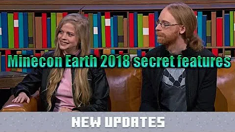 Minecon Earth 2018 secret features