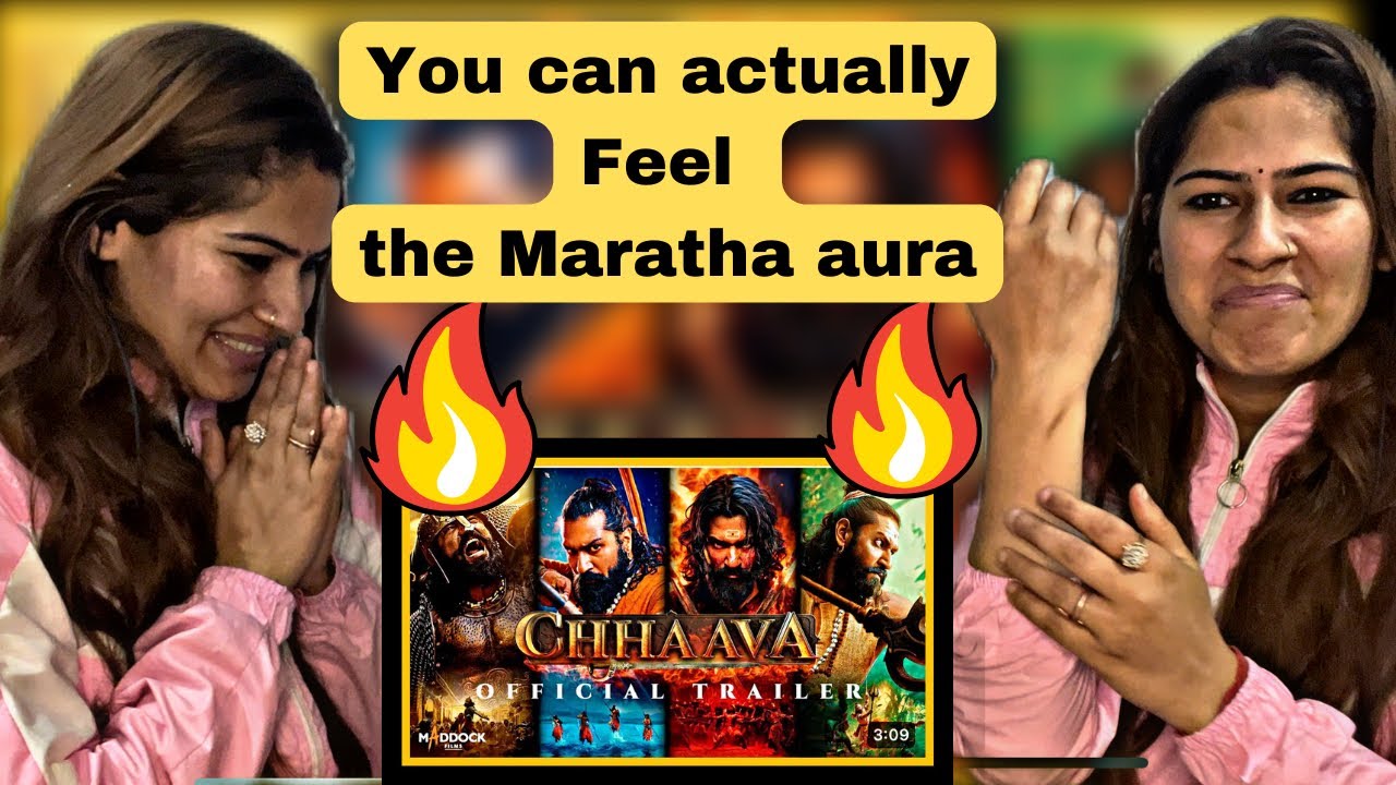 Pahadi girl reaction on Chhaava | Official Trailer🔥 | Vicky K | Rashmika M | Akshaye K| Dinesh Vijan