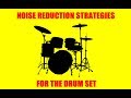 Drum Set Noise Reduction Strategies Vic Firth Drum Mute and Tama TCP20 Drum Stick Tips Reviewed