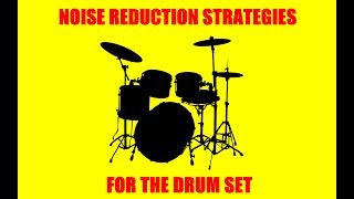 Drum Set Noise Reduction Strategies Vic Firth Drum Mute and Tama TCP20 Drum Stick Tips Reviewed