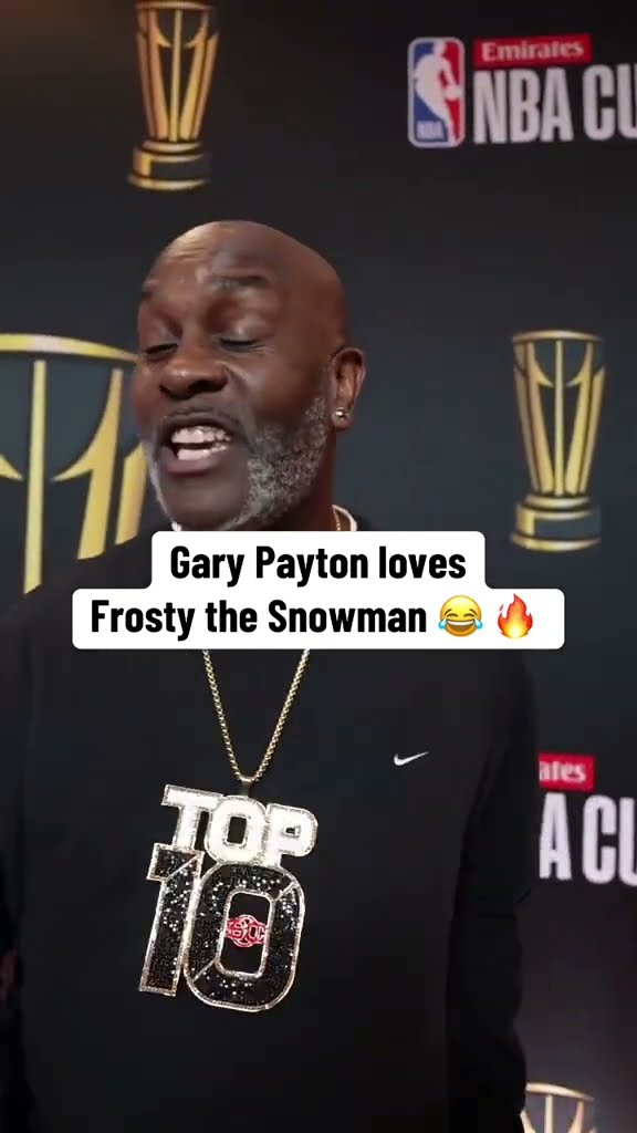 Gary Payton was getting into it ?