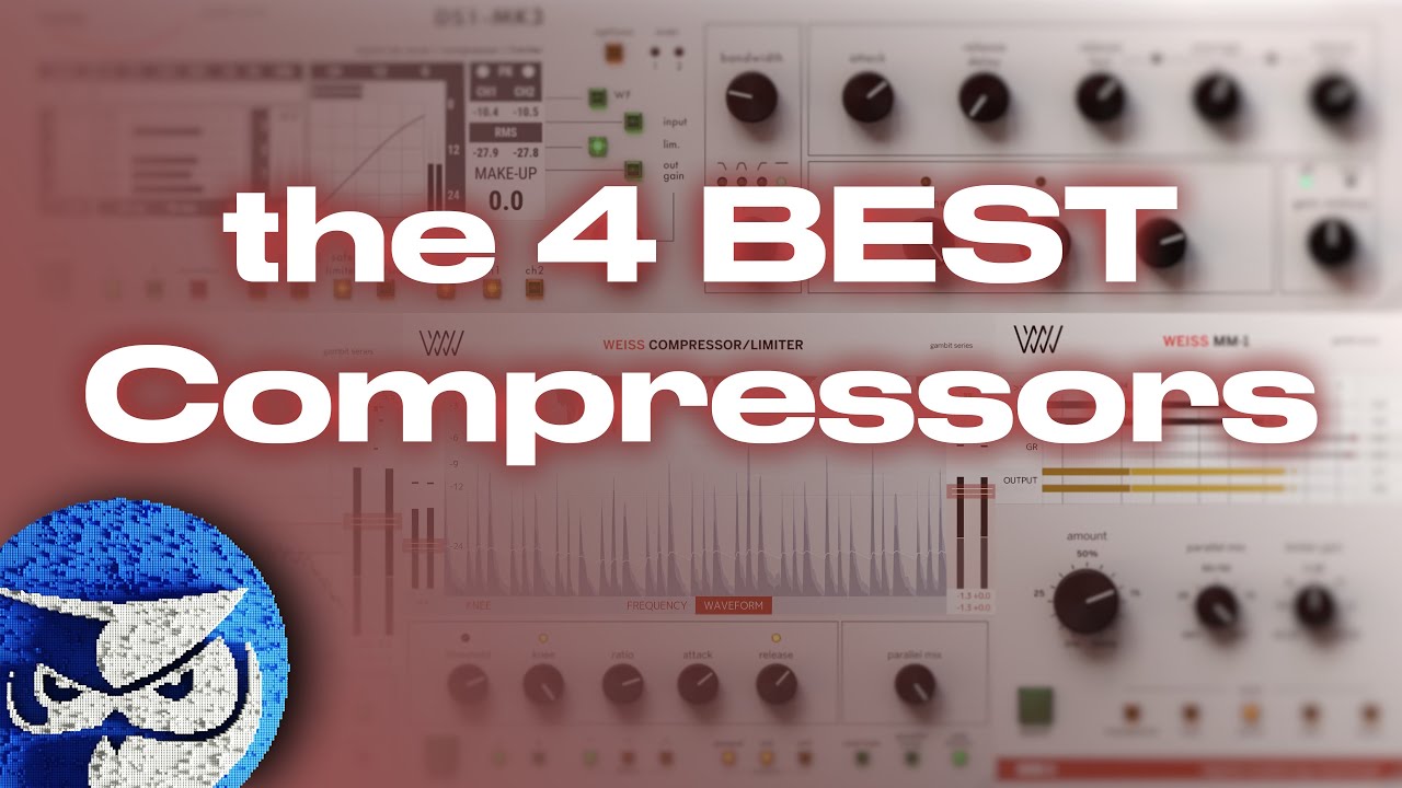 Top 4 Audio Compressor Plugins (for music mixing and mastering) - YouTube