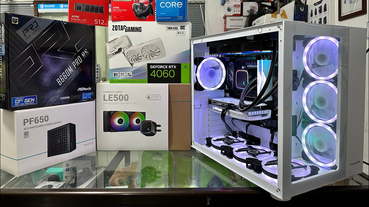 RAKITAN PC GAMING MR.ANWAR I5 13400F RTX 4060 RAM 32GB PC ONLY #CURKIT ...