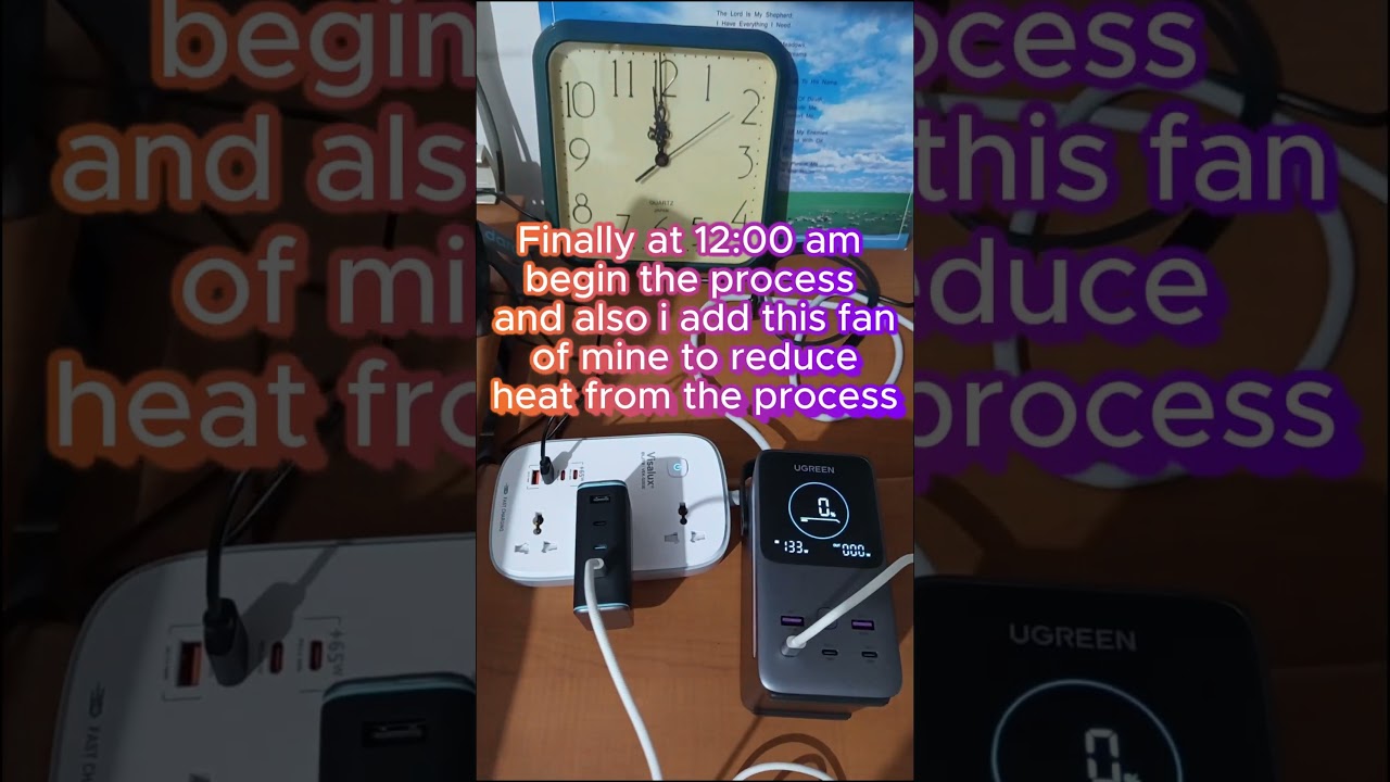 CUCKTECH 140W Charger ⚡ Fuels UGREEN 300W in 1 HOUR 15 MIN! 