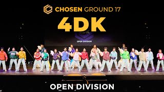 4Dk Open Division Chosen Ground 17 Wide View
