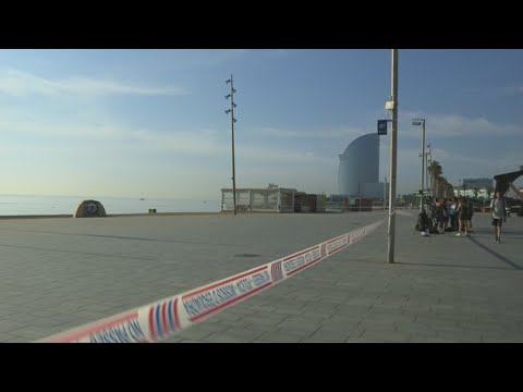 Vídeo: Bomba Descoberta Na Praia De Sant Sebastià Em Barcelona