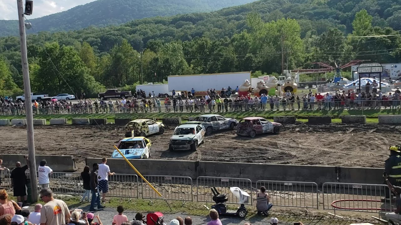 2019 Altamont Fair Demolition Derby Feature YouTube