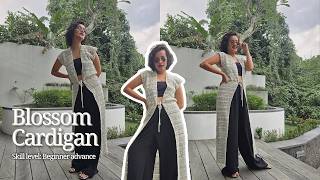 Blossom Cardigan Crochet Tutorial 👚 | LuV Bali by Lia WaOde
