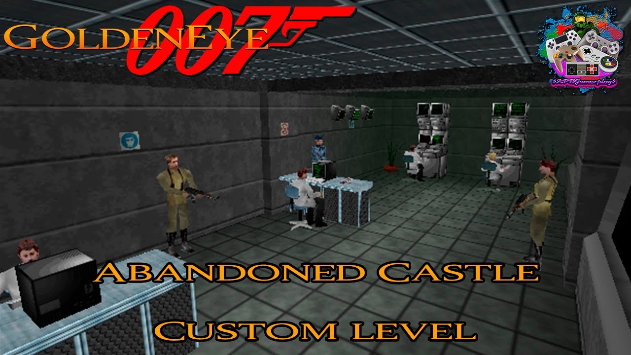 Goldeneye 007 N64 - Residence - 00 Agent (Custom level)