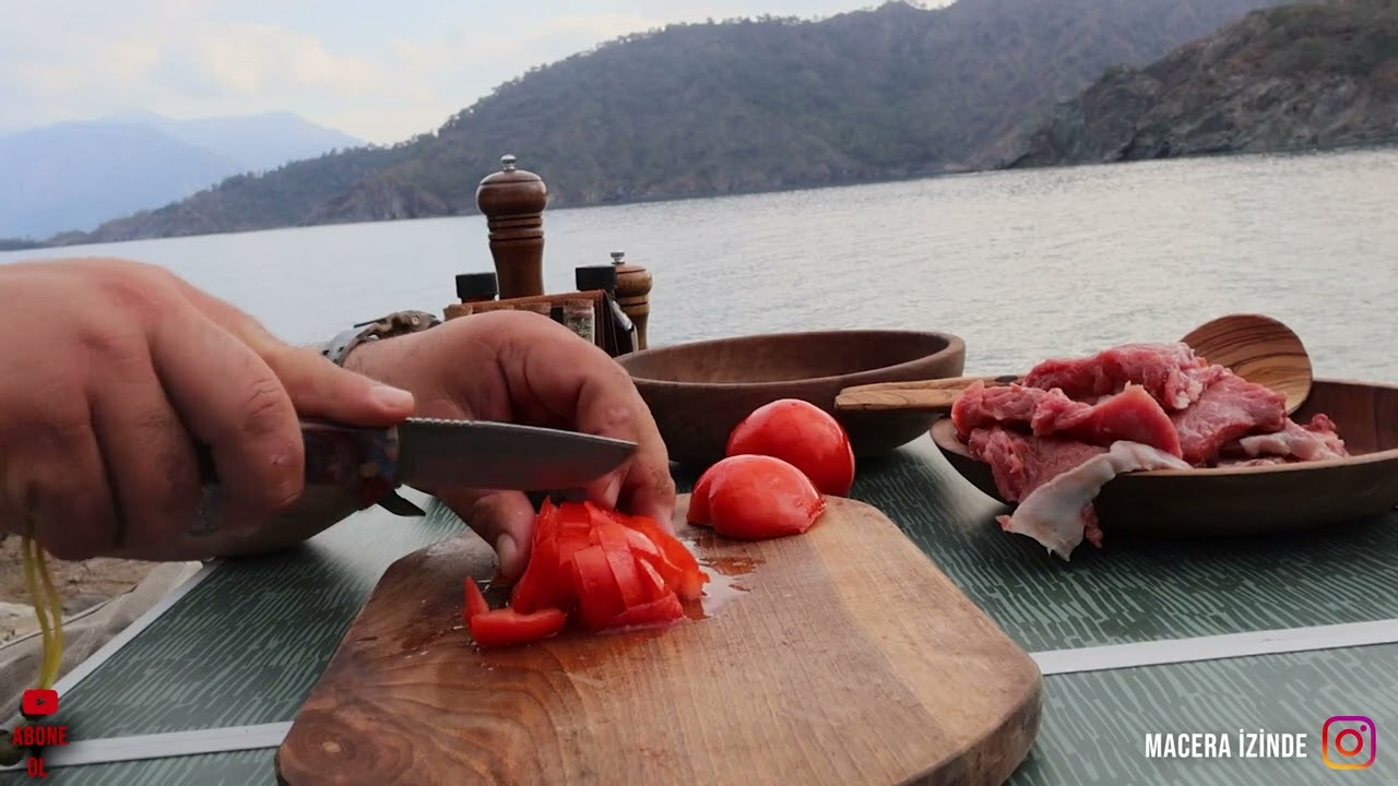 TEKNE İLE MADEN KOYUNA GİTTİK! KAMP YAPTIK!