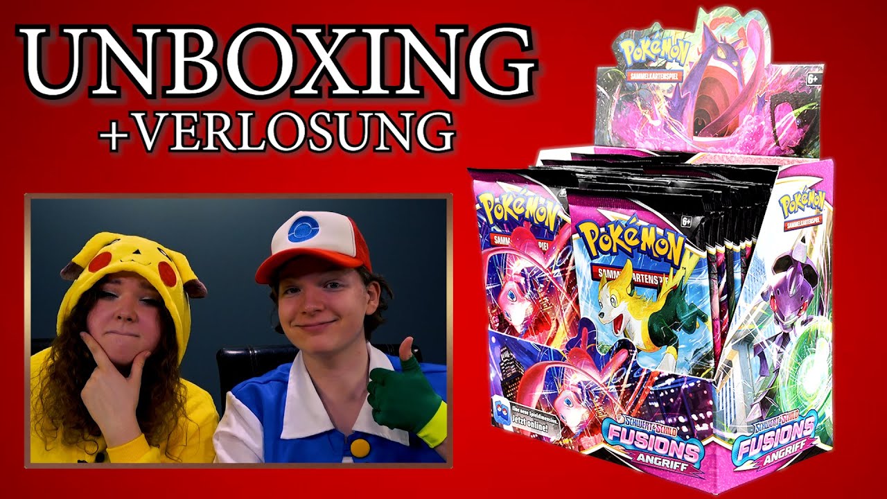 Pokemon Fusions Angriff Opening | Schwert & Schild | Trader | Unboxing Booster Display deutsch