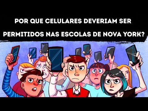 Vídeo: Os telefones celulares seriam permitidos na escola?
