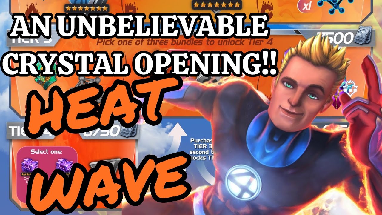 THE PERFECTLY CALLED HEAT WAVE CRYSTAL OPENING!! (Timestamped)