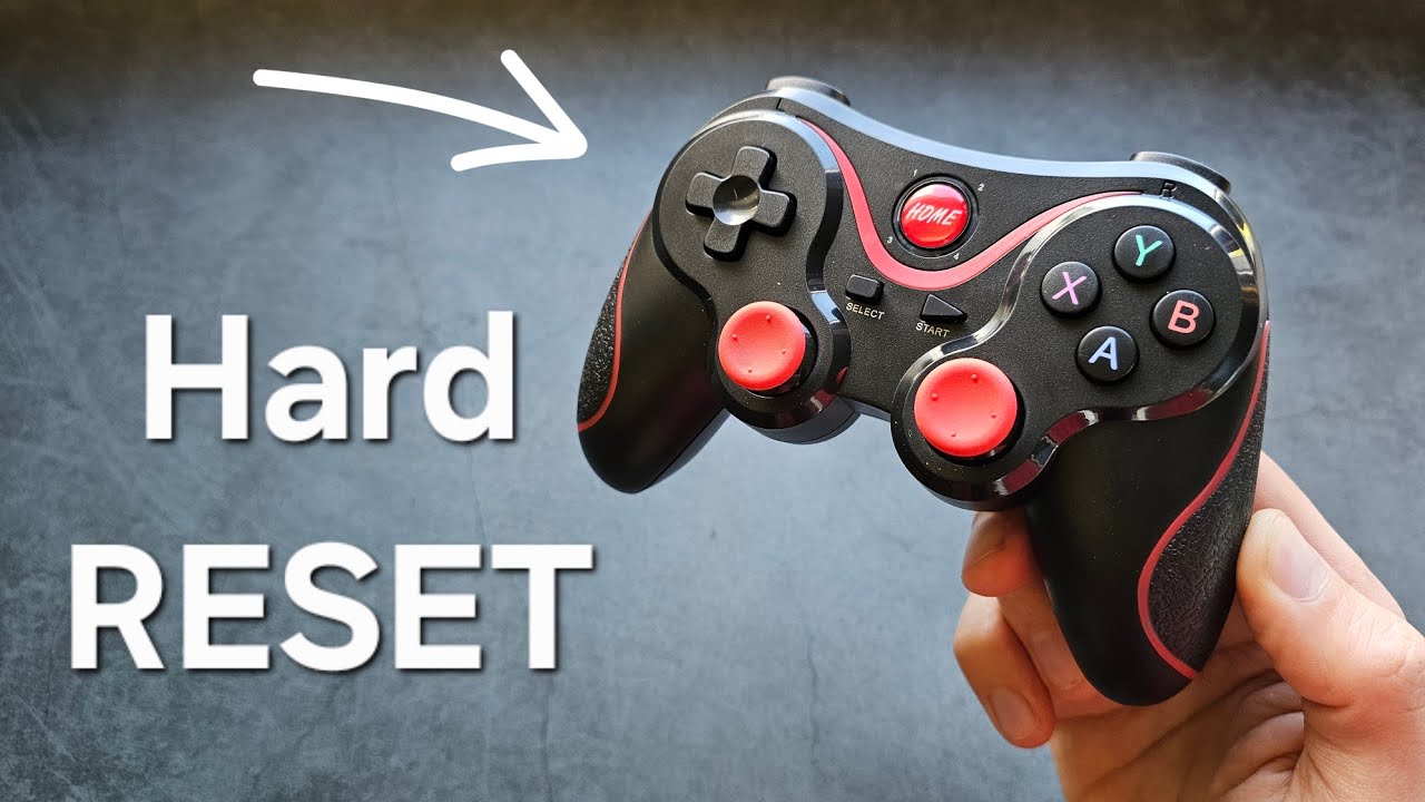 How to RESET X3 Wireless Controller - Fix Not Working, Not Connecting & Pair with New Device