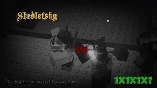 1x1x1x1 VS Shedletsky LMS (NEW, HIGHEST QUALITY) | The Robloxia: Until Dawn