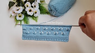 Harika 🎉 Kolay Yelek Şal Hırka Süveter İçin Örgü Modeli #knitting