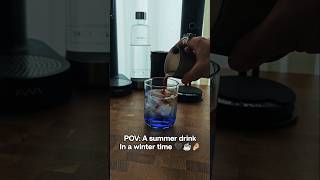 POV: A summer drink enjoyed in winter time with OutIn &amp; AWA🤌🏼🖤☕