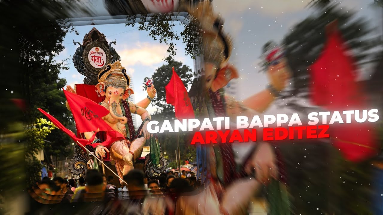 Ganpati bappa Efx status 🙏❤️ | Ganpati Bappa WhatsApp Status ⚡| Ganpati Bappa Status 🙏🏻💫 #viralvideo