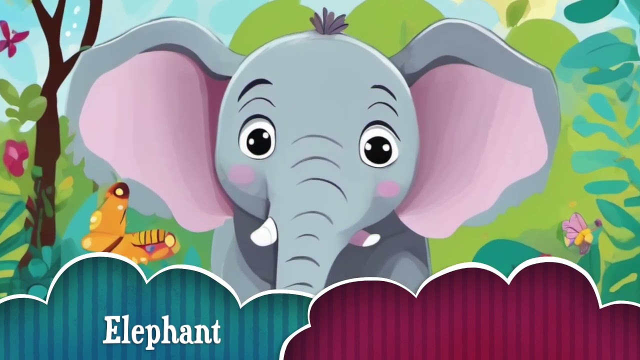 An Elephant Song | Fun Song for kids |Cute Elephant