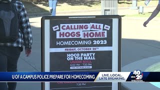 U of A prepares for homecoming weekend