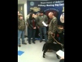 Rusk family reunited with son's military dog