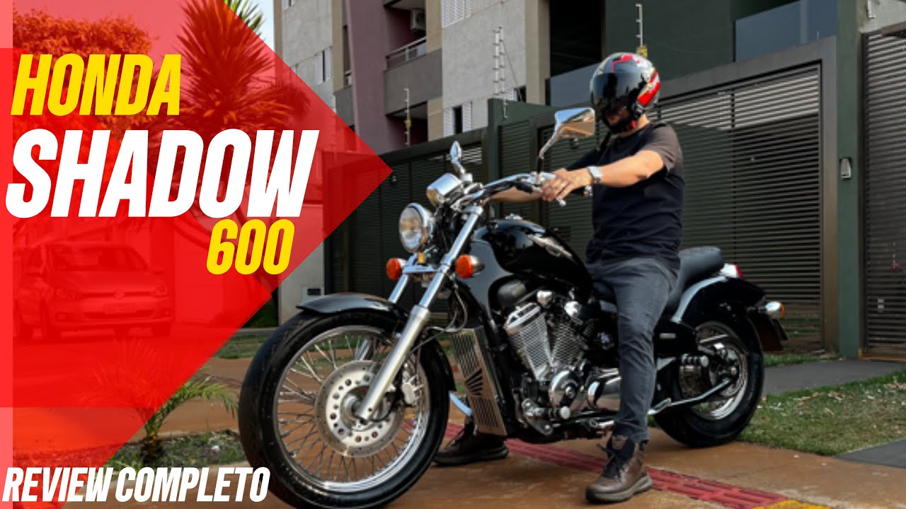 Shadow 600 review completo: uma custom raiz de verdade #shadow600