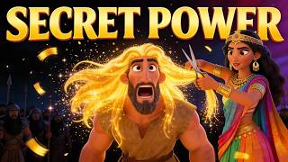 Samson and Delilah Bible Story for Kids  The Secret of His Hair Animated