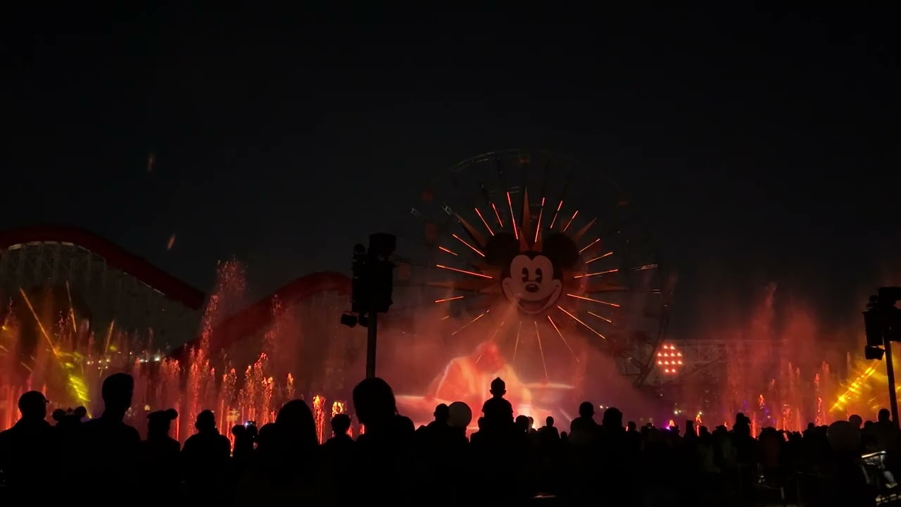 World of Color – Soul ‘Happiness!’ Scene | Disneyland California Adventure