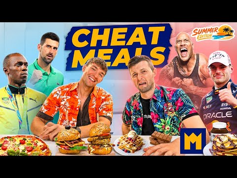 Ochutnáváme CHEAT MEALS slavných sportovců! 🍔 DRSNÝ TREST pro poraženého 🤢 w/Zbyněk Vlček