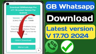 How to Download GB WhatsApp Latest Version 2024 || GB WhatsApp Download screenshot 4