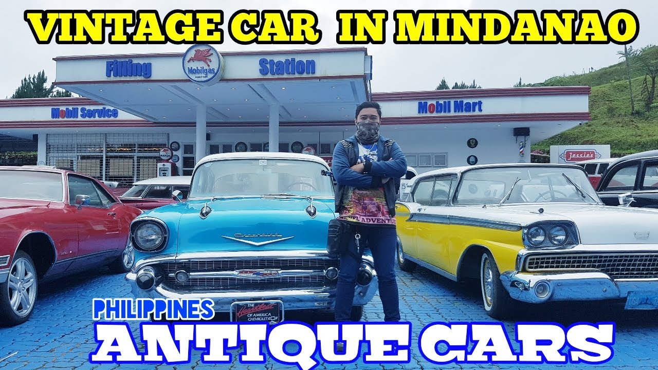 VINTAGE CAR COLLECTION IN MINDANAO JESSIE'S DINER DAHILAYAN
