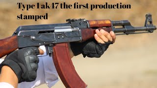 Type 1 ak 47 the first production stamped rifle