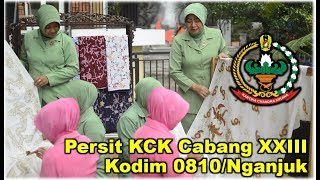 Persit KCK Cab XXIII Dim 0810 Lestarikan budaya & Kearifan lokal Kabupaten Nganjuk