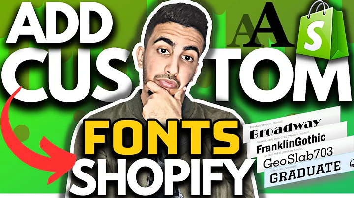 Upgrade Your Shopify Store with Custom Fonts