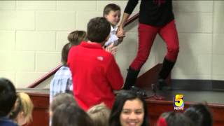 High Five: Senora School Holds Assembly For Boy Who Beat Heart Disease