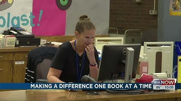 Lincoln librarian celebrates 22 years at Anderson Branch Library